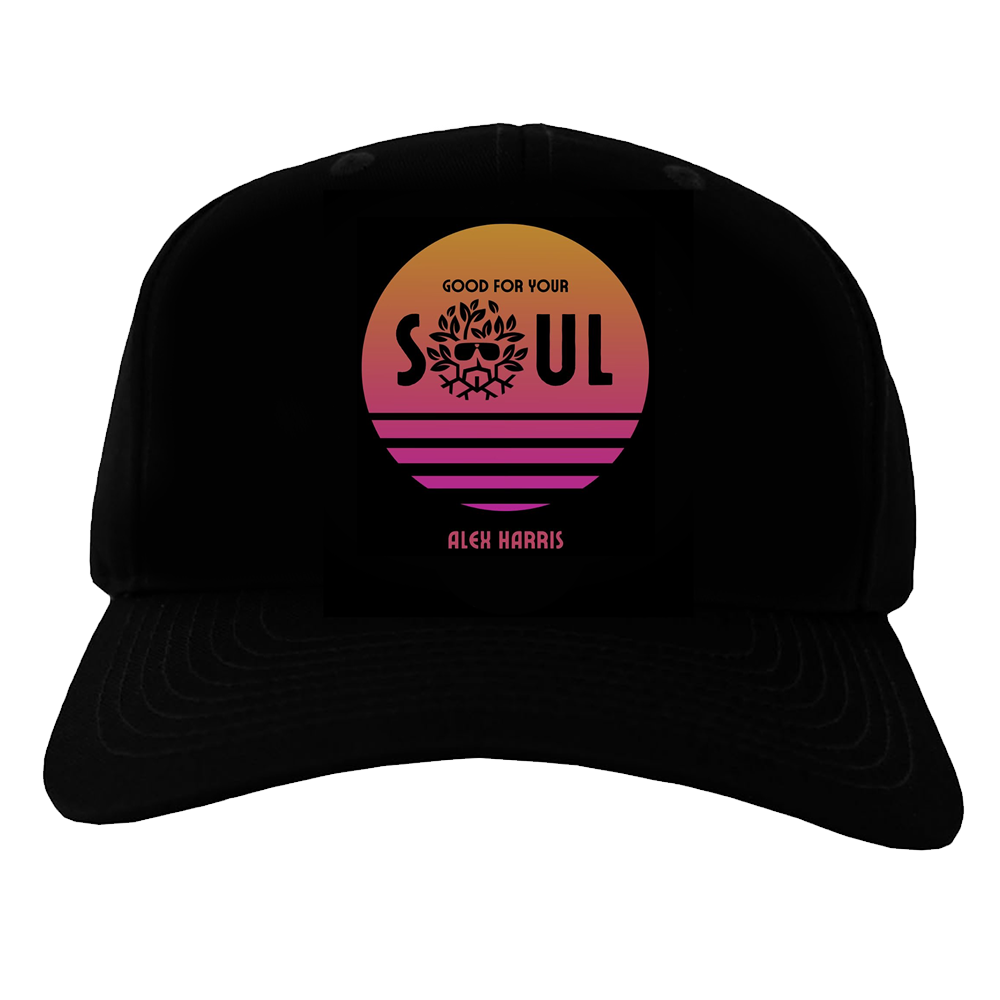 Alex Harris Black Hat With Soul Logo