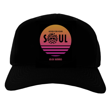 Alex Harris Black Hat With Soul Logo