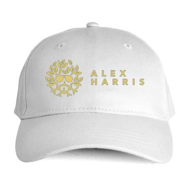 Alex Harris White Ball Cap